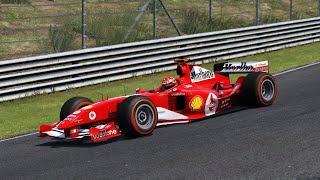 Assetto Corsa  Ferrari F2004 With Slicks at The Nordschleife [upl. by Gnal]