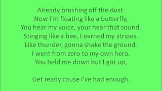 Roar  Katy Perry lyrics [upl. by Nodgnal]