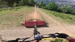 IXS European Downhill Cup Panticosa TrackPreview [upl. by Bigod]