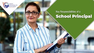 Role of School Administrator  Key Responsibilities of a School Principal [upl. by Petua]