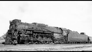 PRR Steam Audio Recording J1a 6410 amp SF 2104 5035  Bellevue Ohio 1956 [upl. by Omrelliug164]