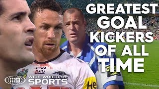 Greatest goal kickers of all time  NRL on Nine [upl. by Anne874]