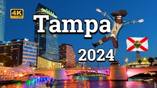 Tampa 2024  Americas Most Vibrant Downtown [upl. by Oinotnaocram289]