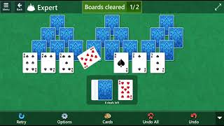 Microsoft Solitaire Collection TriPeaks  Expert  November 7 2022 [upl. by Hosfmann]