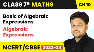 Basic of Algebraic Expressions  Algebraic Expressions  Class 7 Maths Chapter10  CBSE NCERT [upl. by Ayekam32]