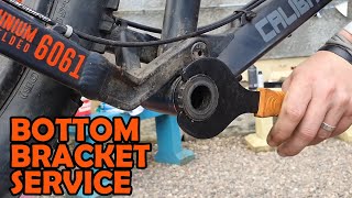 Bottom Bracket Service Calibre Bossnut Basics [upl. by Rist]