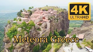 Meteora Greece 4K Full Movie [upl. by Lello]