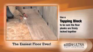 How to Install Allure Ultra SimpleFit Flooring  Official [upl. by Boleyn]