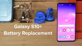 Samsung S10 Battery Replacement and Reassembly [upl. by Carine]