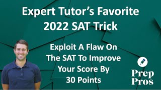 Secret SAT Writing amp Language Tip Never Miss This Common SAT Question Again [upl. by Connell]