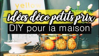 26 DIY DÉCO POUR LA MAISON petit budget [upl. by Laehcimaj]