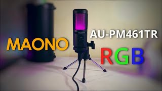 Maono AUPM461TR RGB [upl. by Tadeas]