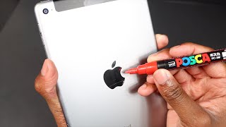 How To Customize An IPAD With POSCA PENS SIMPLE [upl. by Crockett]