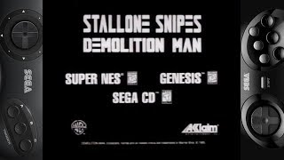 Demolition Man Sega Genesis\Sega CD\SNES\Short Commercial [upl. by Ace217]