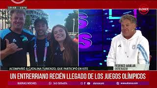 El entrerriano Federico Aguilar contó su experiencia en los Juegos Olímpicos de París 2024 [upl. by Henn917]