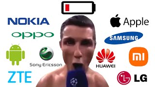 Cristiano Ronaldo Siuuu but phones low battery sounds [upl. by Aloisia]