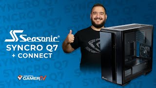 Seasonic Syncro Q7  Connect 850W 80p Platinum l Review Español l CompraGamerTV [upl. by Synned312]