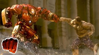 Hulk vs Hulkbuster Türkçe Dublaj Dövüş Sahnesi 1080p [upl. by Christina]