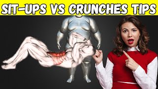 SitUps vs Crunches Which Targets Lower Abs [upl. by Obrien]