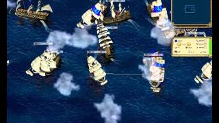 Port Royale 1 Advanced Play Part 33  Fleet Battle and Strategy [upl. by Alleon]