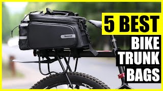 TOP 5 Best Bike Trunk Bag 2024 [upl. by Ernestine]