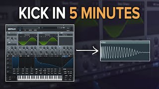 BEST WAY to MAKE a KICK in SERUM in 5 MINUTES 🔥 Serum sound design [upl. by Robma566]