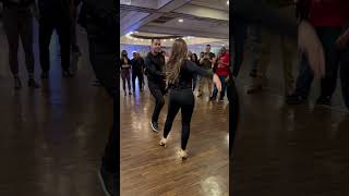 Intermediate Bachata Class Demo  Demetrio amp Nicole  Bachata Dance Academy bachata bachatadance [upl. by Garibull]