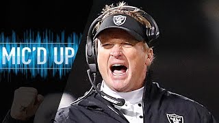 Jon Gruden Micd Up vs Broncos quotWe have one opportunity left its against the team we hatequot [upl. by Vivi828]