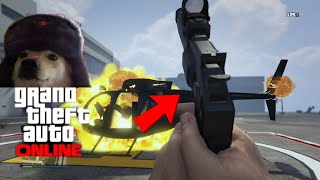 Esta pistola destruye vehículos 🤯 GTA V ONLINE armas mk2 gtav gta gtav gta5 gtaonline [upl. by Anoet651]