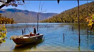 Christmas Boat Camping Australia Trout And Tinsel [upl. by Naasar]