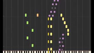 Monkeys Spinning Monkeys Piano Synthesia [upl. by Durman]