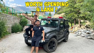 KARANSEHGALVLOGS REVIEWING MY MODIFIED MONSTER THAR 🔥🤪 [upl. by Neron767]