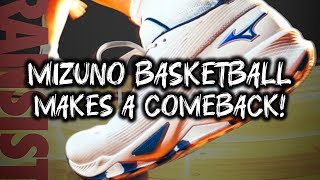 UNBELIEVABLE Mizuno Actually Has A New Basketball Shoe — The WAVE TRANSISTA [upl. by Yntrok]