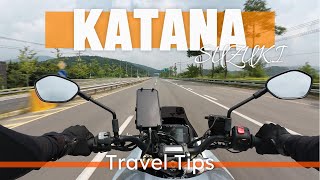 4K SUZUKI KATANA 1000  스즈키 카타나  그리가다 고래볼 해수욕장 가는 길 1 [upl. by Anela]