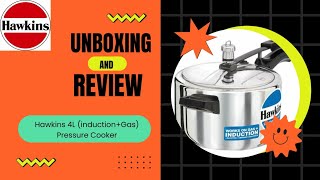 Hawkins Cooker Unboxing Hawkins 4 litre Induction Pressure cooker Review hawkins unboxing [upl. by Stromberg]