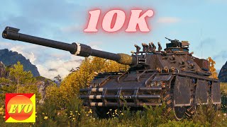 Concept no 5  10K Damage World of Tanks Replays [upl. by Naujed]