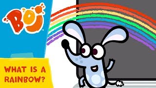 Boj  What is a Rainbow  Cartoons for Kids [upl. by Hanafee]