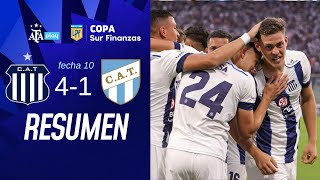 Talleres de Córdoba 41 Atlético Tucumán  CopaLPF  Resumen  Fecha 10 [upl. by Eical225]