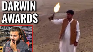 The Worst Internet Gun Fails 15  The Darwin Awards [upl. by Adiaros397]