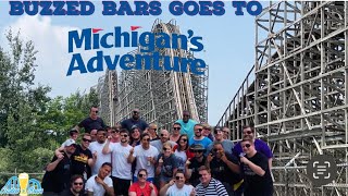 Shivering Timbers OffRide 2021 4K  Michigans Adventure  Non Copyright [upl. by Ariem226]