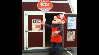 Tuff Shed Home Depot TB600 Homer Approved [upl. by Hairym]