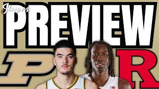 Purdue vs Rutgers Preview and Predictions [upl. by Beghtol409]