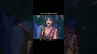 Vartika Jha Dharmesh sir 💃🔥 Dance shorts VartikaJhaWorld Indias Best Dancer Season 4 [upl. by Airdnalahs]