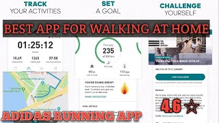 ADIDAS RUNNING APP BY RUNTASTIC  RUNNING TRACKER BEST APP FOR RUNNING AND WALIKING IN HOME 46 [upl. by Aggri]