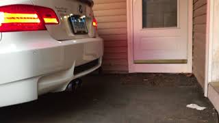 Bmw E92 m3 Meisterschaft Titanium exhaust cold start [upl. by Alletneuq995]