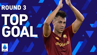 Okereke Dimarco Augello Leão amp El Shaarawy  Top 5 Goals  Round 3  Serie A 202122 [upl. by Milty]