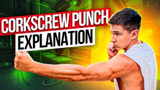 CORKSCREW punch EXPLANATION [upl. by Aleuqahs303]