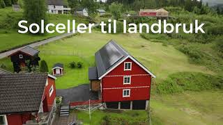 Solceller til landbruk V01 169 [upl. by Nitniuq]