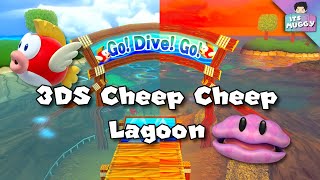 3DS Cheep Cheep Lagoon for MK8DX [upl. by Doxia]