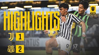 HIGHLIGHTS JUVENTUS UNDER 19 12 SASSUOLO  CAMPIONATO PRIMAVERA 1 [upl. by Danie310]